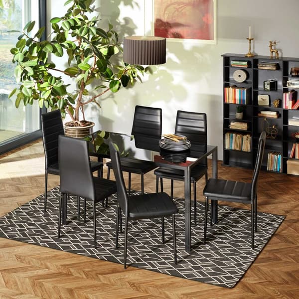 Matgrupp Brandenburg 6+1 - vit/vit
