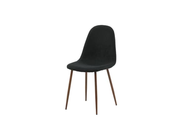 2 x Polar spisestuestol sort.
