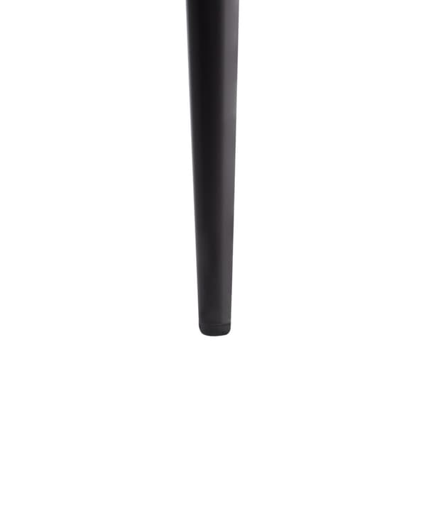 Stoler 2 stk Hvit Kunstskinn Hvit Metallben Spisestoler Glamour Moderne