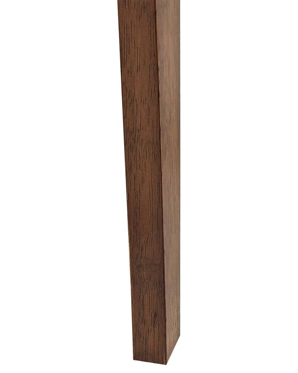 Sett med 2 Spisestuestoler Mørkt Tre Setepute Aksent Moderne Tradisjonell Design