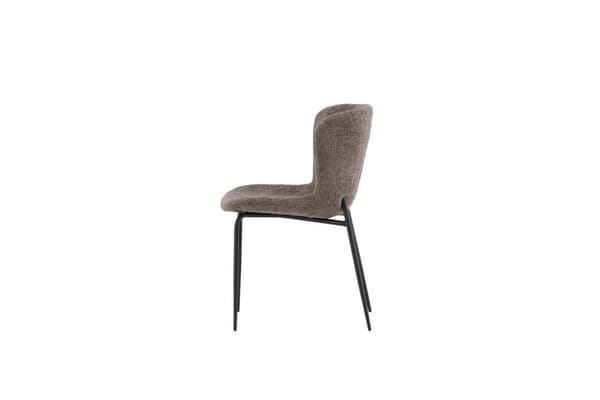 2 x  Modesto spisestuestol brun.