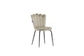 Miniatyrbilde 1 av 3: 2 x Limhamn spisestuestoler velour beige.