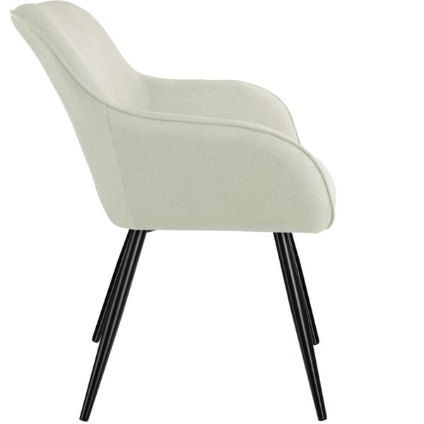 Stol Marilyn - creme/sort