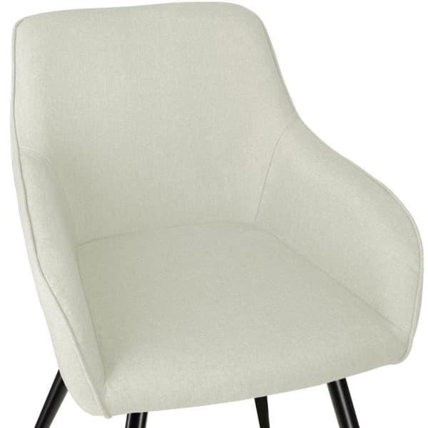 Stol Marilyn - creme/sort