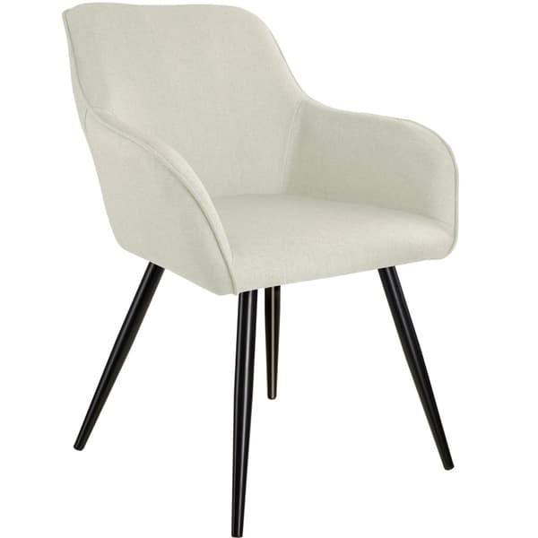 Stol Marilyn - creme/sort