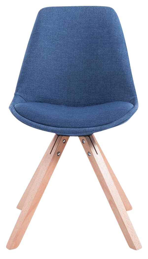 CLP 4 vierastuolin sarja Toulouse Fabric Square -kankainen neliö