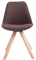 Pikkukuva 3 / 5: CLP 4 vierastuolin sarja Toulouse Fabric Square -kankainen neliö