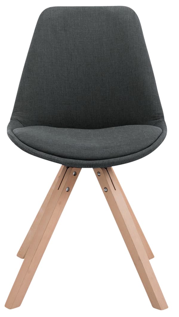 CLP Set med 4 stolar för besökare Toulouse Fabric Square