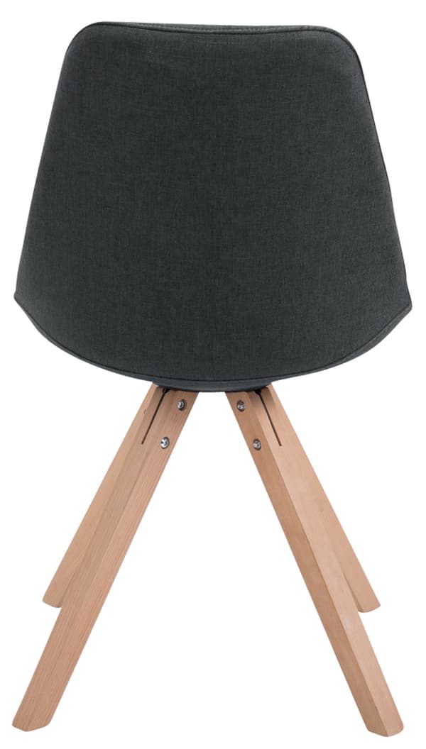 CLP Set med 4 stolar för besökare Toulouse Fabric Square