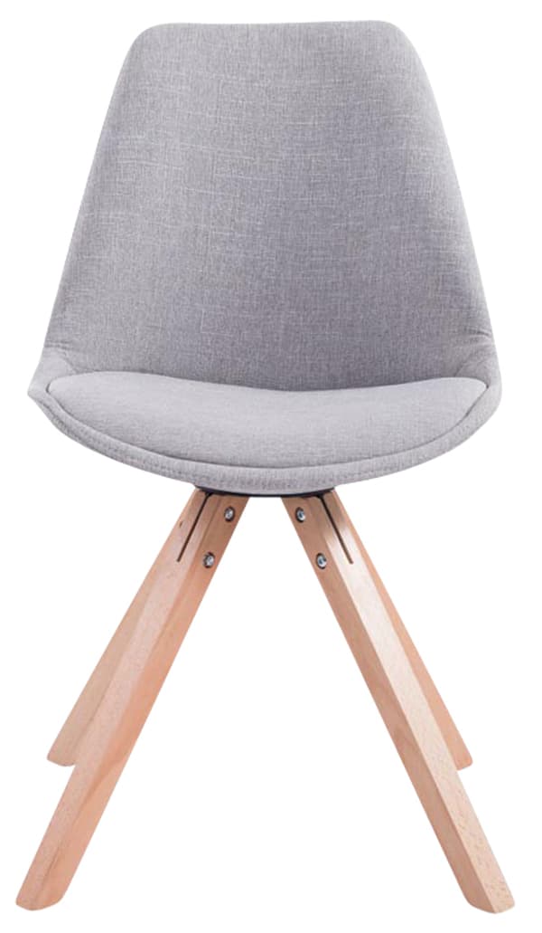 CLP Set med 4 stolar för besökare Toulouse Fabric Square