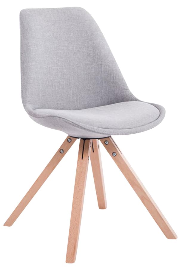 CLP Set med 4 stolar för besökare Toulouse Fabric Square