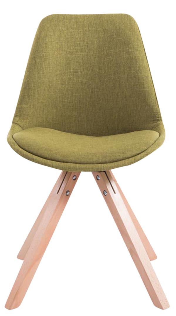 CLP 4 vierastuolin sarja Toulouse Fabric Square -kankainen neliö