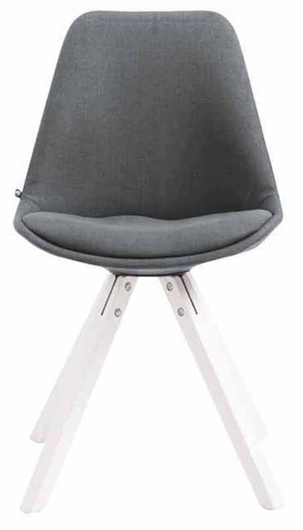 CLP Set med 4 stolar för besökare Toulouse Fabric Square