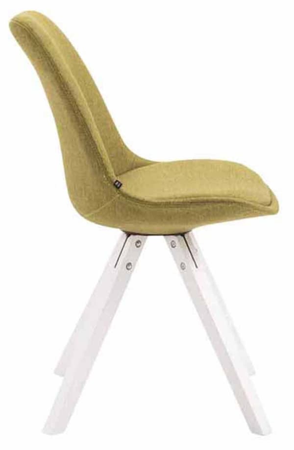 CLP Set med 4 stolar för besökare Toulouse Fabric Square