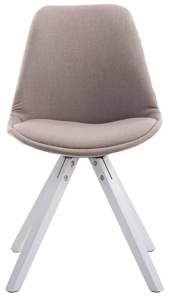 CLP Set med 4 stolar för besökare Toulouse Fabric Square