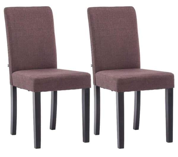 CLP Sæt med 2 spisebordsstole Ina Fabric