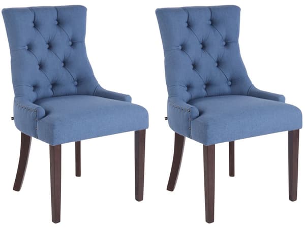 CLP Uppsättning av 2 matstolar Aberdeen Fabric