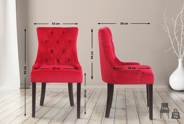 CLP Matstol Aberdeen Velvet