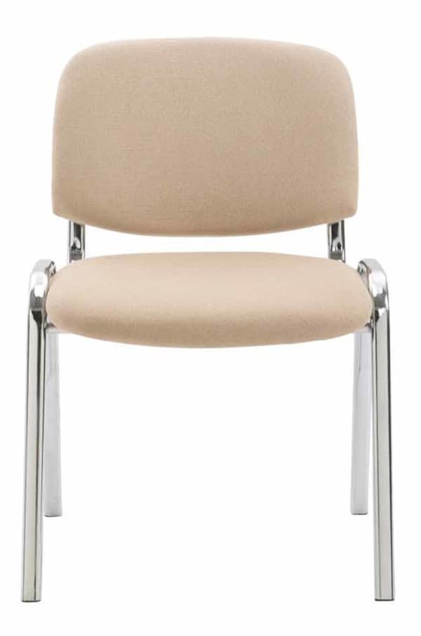 CLP Set med 4 stolar Ken Chrome Fabric