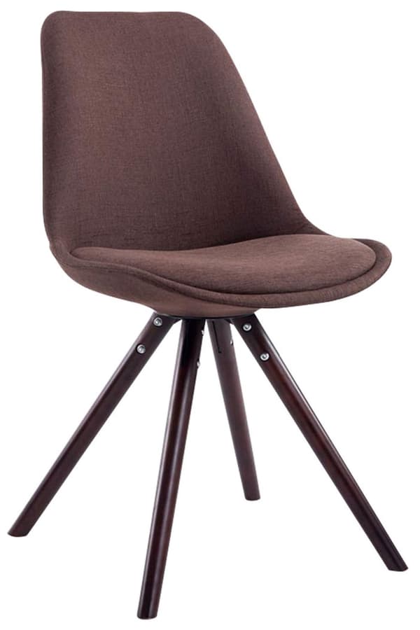 CLP Set med 4 stolar för besökare Toulouse Fabric Round