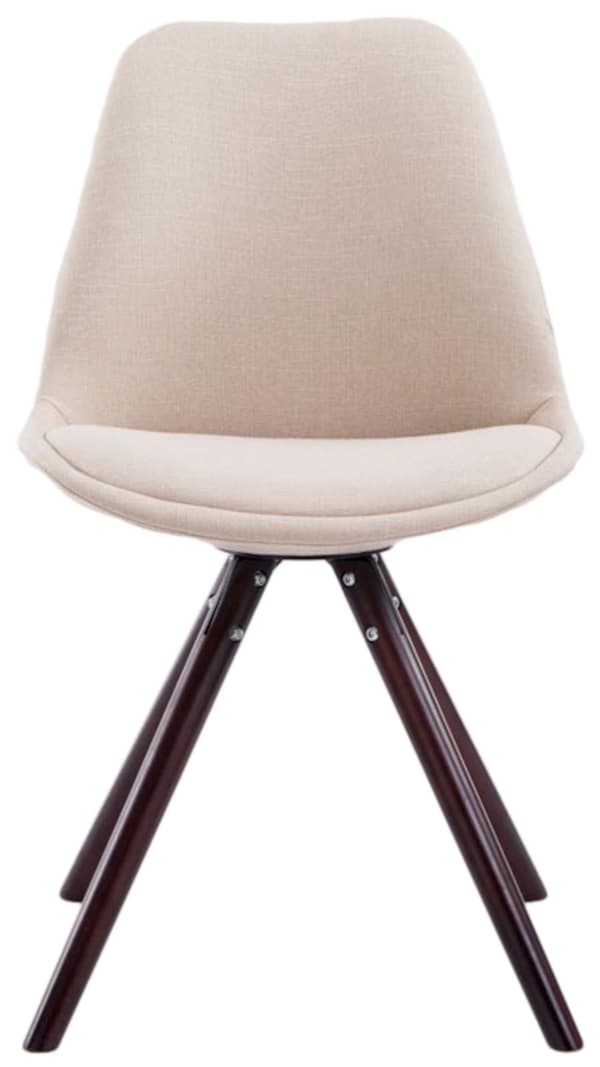 CLP Set med 4 stolar för besökare Toulouse Fabric Round