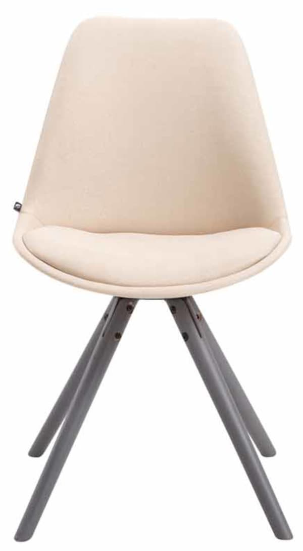 CLP Set med 4 stolar för besökare Toulouse Fabric Round