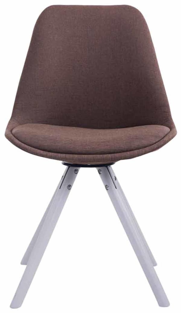 CLP Set med 4 stolar för besökare Toulouse Fabric Round