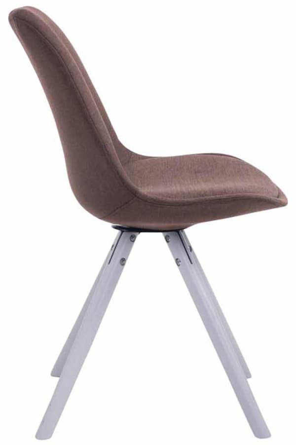 CLP Set med 4 stolar för besökare Toulouse Fabric Round