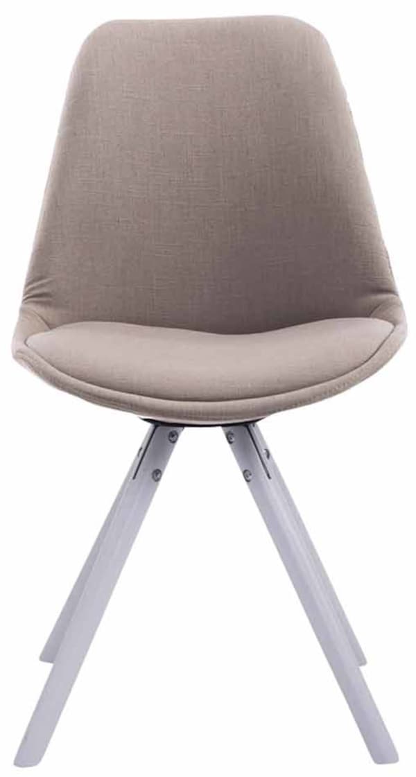 CLP Set med 4 stolar för besökare Toulouse Fabric Round