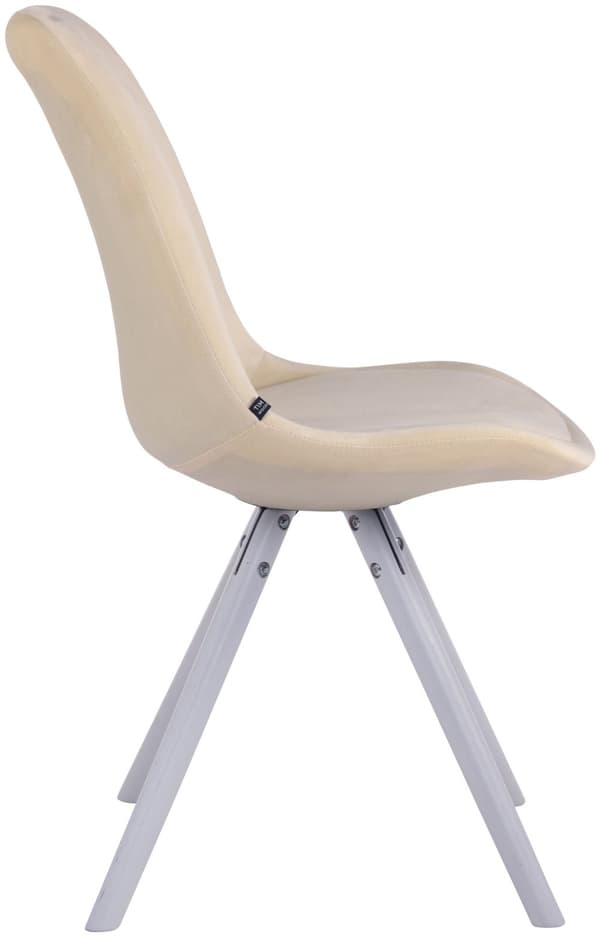 CLP Sæt med 4 stole Toulouse Velvet Round