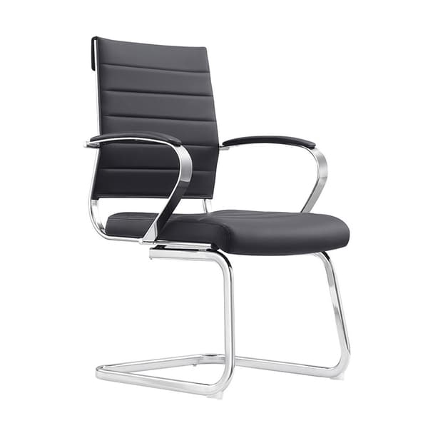 Design spisestuestol / konferencestol Cádiz - Sort