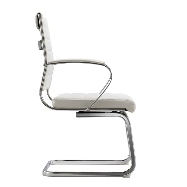 Design spisestuestol / konferencestol Cádiz - Hvid