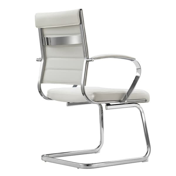 Design spisestuestol / konferencestol Cádiz - Hvid