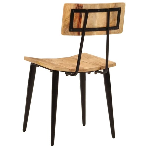vidaXL Ruokatuolit 2 kpl 44x40x80 cm täysi mangopuu