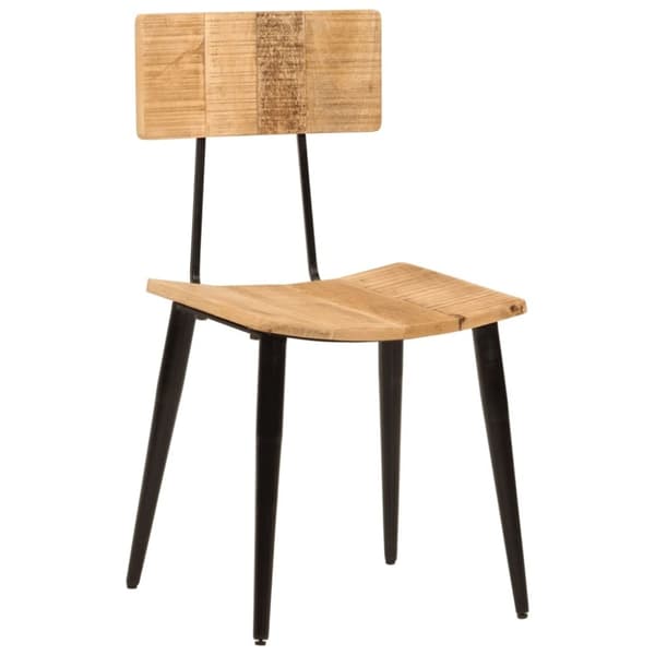 vidaXL Ruokatuolit 2 kpl 44x40x80 cm täysi mangopuu