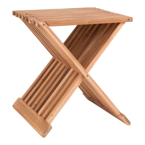 Erto taburet teak.