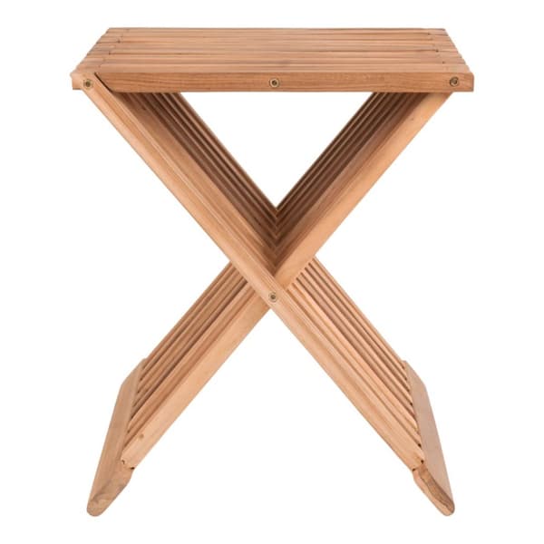 Erto taburet teak.