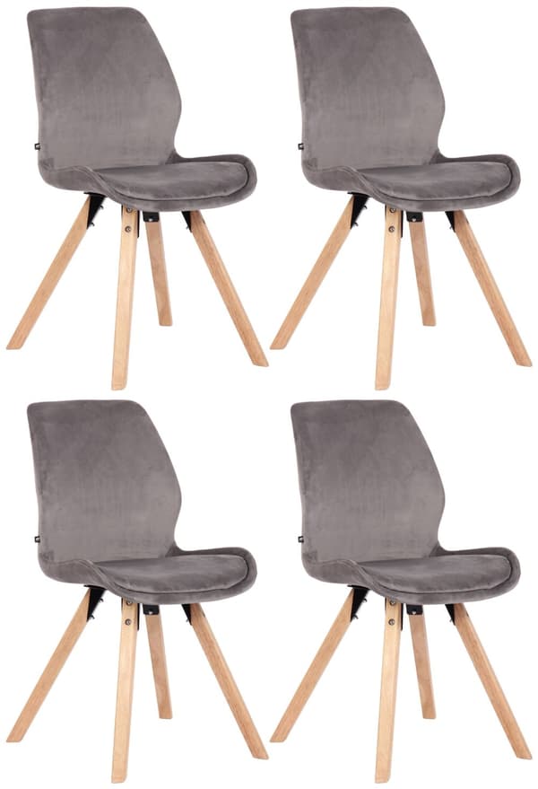 CLP Sæt med 4 stole Luna