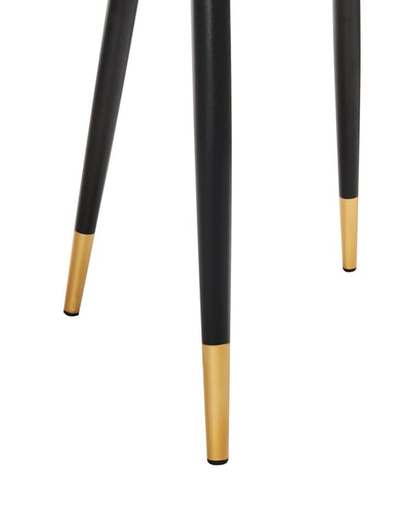 Tuoli beige sametti verhoiltu metallijalat 2 kpl setti käsinojaton ruokapöydän glamour retro tyyli