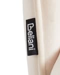 Pikkukuva 9 / 11: Tuoli vaalea beige kangas verhoiltu metallijalat 2 kpl setti käsinojaton ruokapöydän glamour retro tyyli
