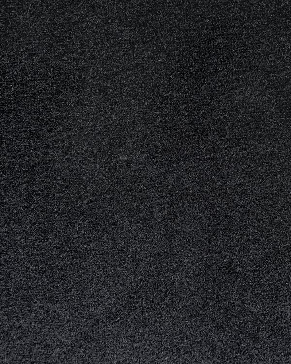 Loungestol Sort Velour Rund Polstret Velourstol Design Venterumsstol til Venteværelse Indretning Clubstol