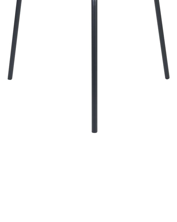 Tuoli vaaleanharmaa musta 50 x 82 x 50 cm sametti metalli 2 kpl pinottava käsinojaton ruokapöydän moderni