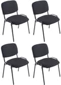 Miniatyrbillede 1 af 5: CLP Sæt med 4 stole XL Ken stof