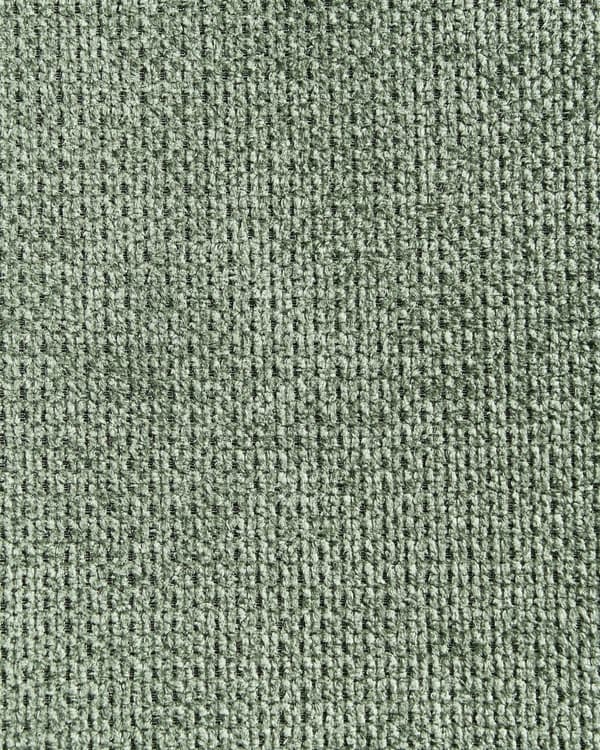 Sett med 2 Stoler Grønn Polyester Strikket stoff Metallben Uten armlener Moderne design
