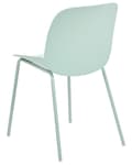 Miniatyrbilde 6 av 9: Sett med 2 spisestoler Mintgrønn Plast Dypt sete Moderne design Spisestue Kjøkken