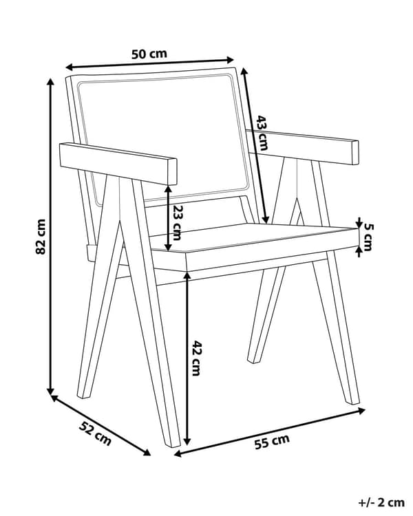 Matstol Ljust Trä Mahogny Rotting Wiensk Flätning Naturlig Korg Rygg Minimalistisk Vardagsrum Matsal