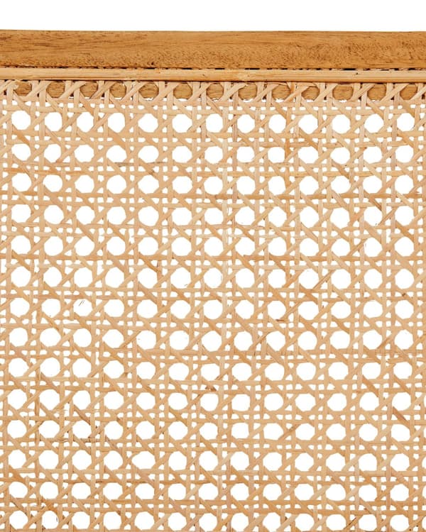 Tuoli vaalea puu mahonki rottinkipunos luonnollinen käsinojat moderni minimalistinen