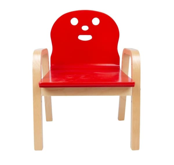 Børnestol HAPPY rød