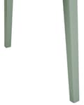 Miniatyrbild 10 av 11: Uppsättning med 2 matstolar Mintgrön Stapelbar Armless Benskydd Plast Konferensstolar Samtida Modern Design Matrum Sittplatser