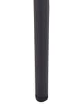 Miniatyrbilde 8 av 9: Sett med 2 Stoler Brun Polyester Strikket stoff Metallben Uten armlener Moderne design